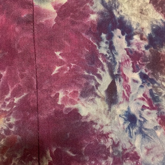 Hand dyed silk blouse - Picture 3 of 6